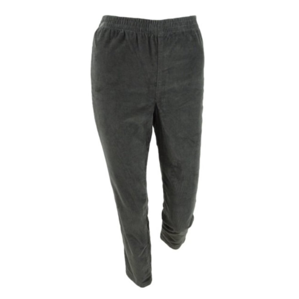 NWT Karen Scott Women's Corduroy Pull On Pants